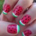 watermelon-nails